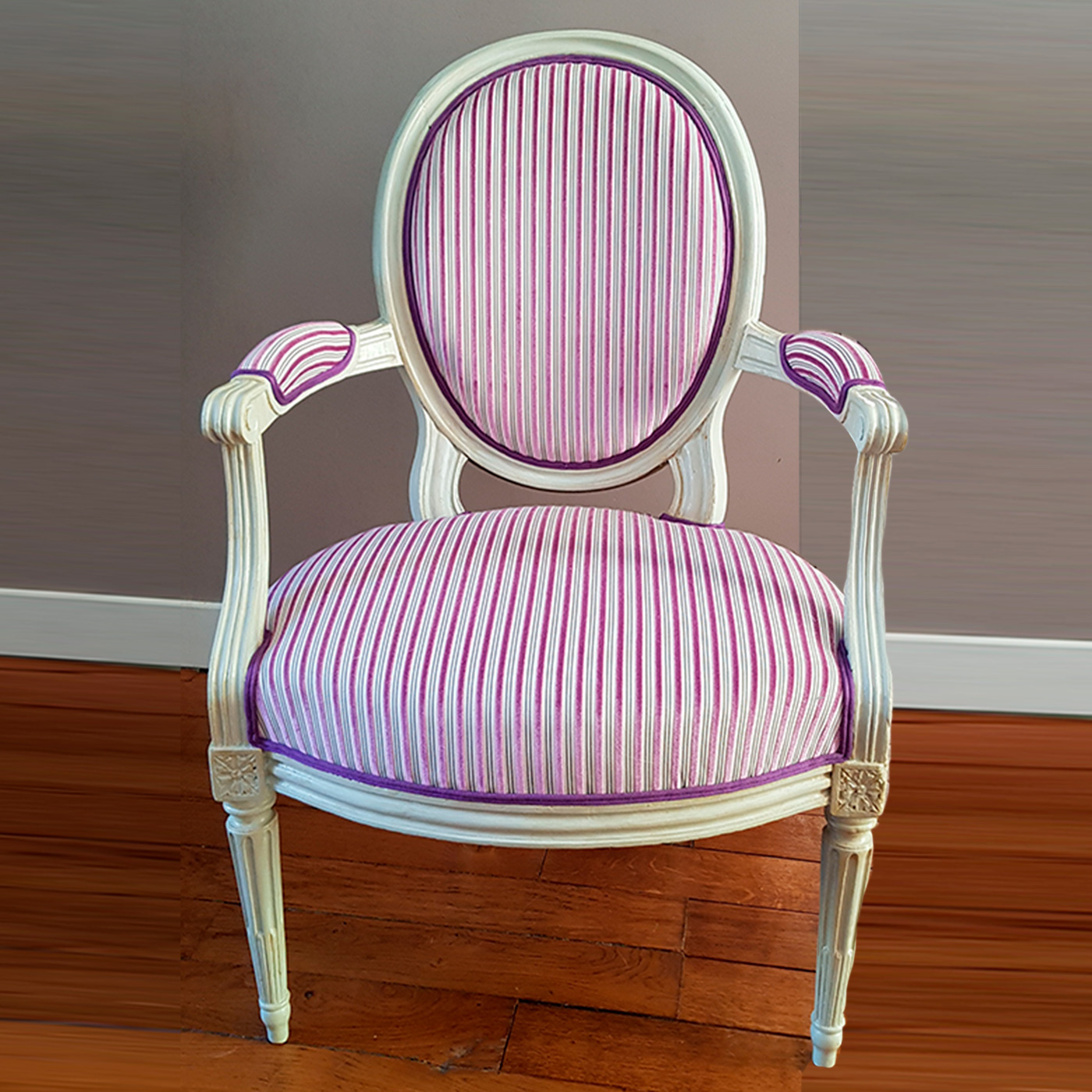fauteuil restauré